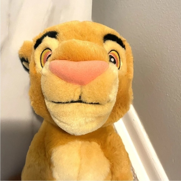 Vintage Disney Store Plush Simba Authentic Original 14” Stuffed Animal Lion - Picture 9 of 11